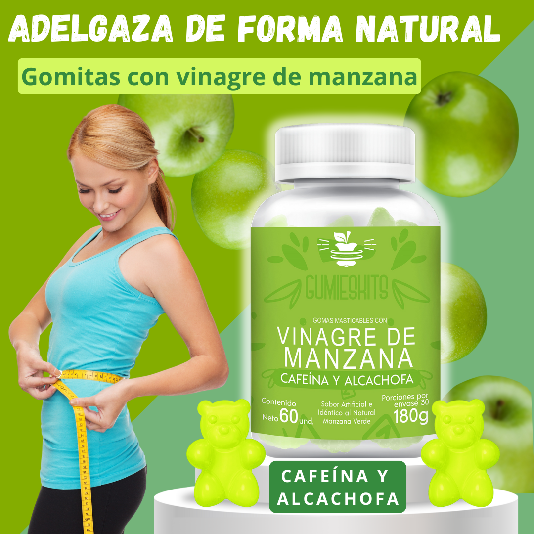 Gomitas de Vinagre de Manzana  X60